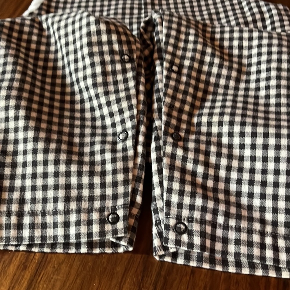Kelly's Kids Black and White Gingham Overalls - Picture 4 of 7